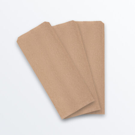 Paper Bags Gusset - Double Bottle