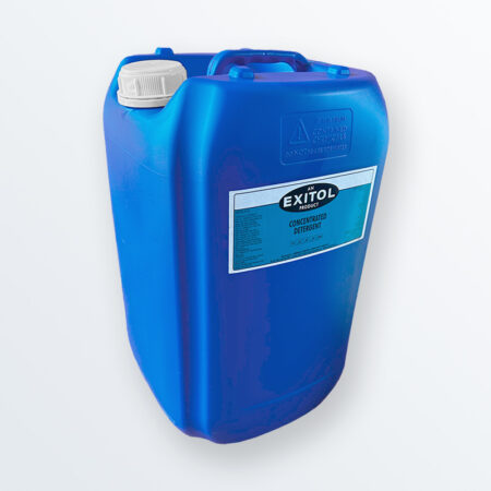 25L Exitol Concentrated Detergent - Large volume of concentrated detergent for powerful cleaning performance and efficiency