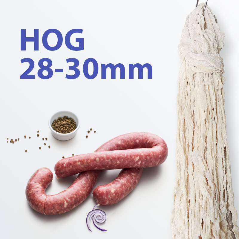 hog-2830 Hog Sausage Casing, 28-30mm
