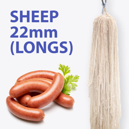 Natural Sheep Casings - 22mm (Longs)