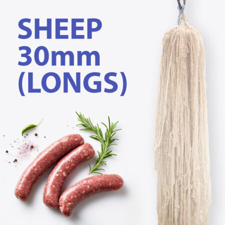 Natural Sheep Casings - 30mm (Longs)