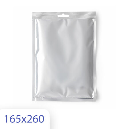 Vacuum Bags Silver Foil - 165x260