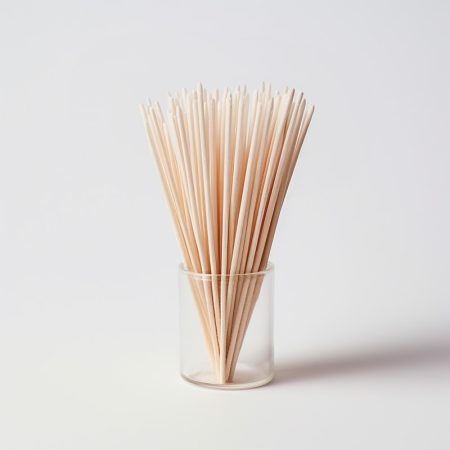 Toothpicks - Small pointed sticks for dental hygiene, serving appetizers, or various crafting purposes