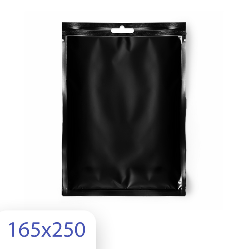 black-vacuum-165x250 Black Vacuum Bags - Sleek and practical black bags designed for vacuum sealing, ideal for preserving freshness and storage