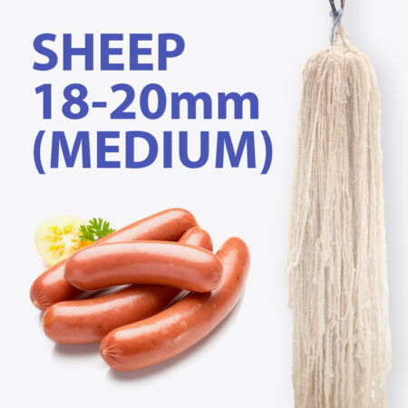 Natural Sheep Casings - 18/20mm (Medium)