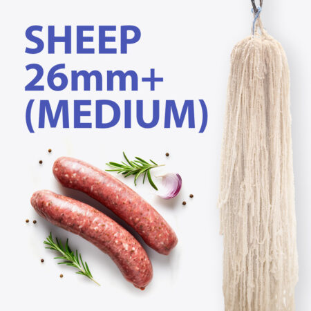Natural Sheep Casings - 26mm+ (Medium)